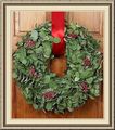 Christmas Cellophane Electric Wreaths